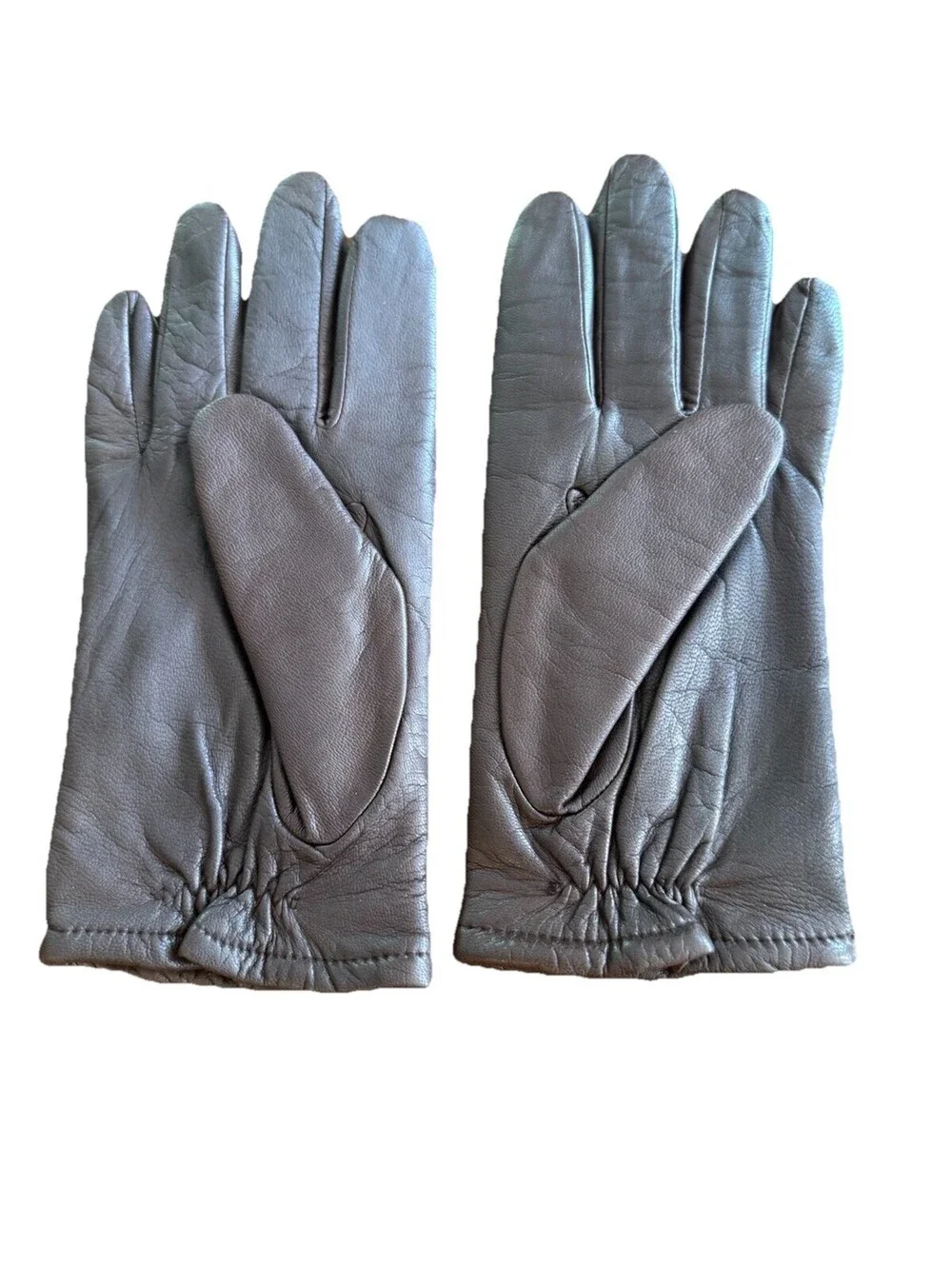 Fownes Vintage Leather Dress Gloves Women’s Classic Brown Size 8